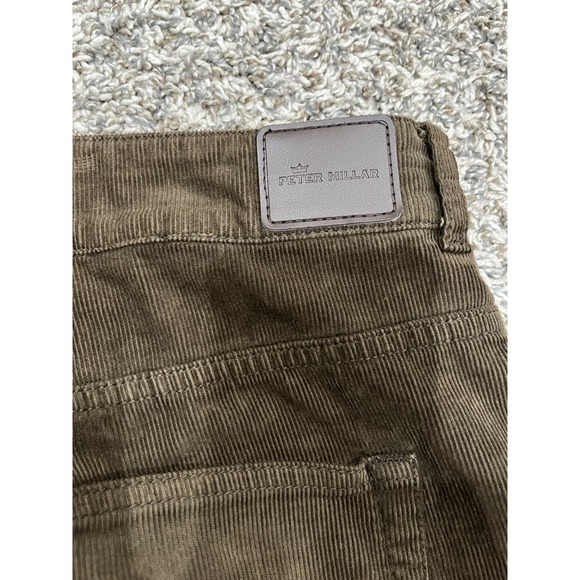 Peter Millar Pants Mens 36 Brown Soft‎ Corduroy Pants (1961) - Picture 12 of 12